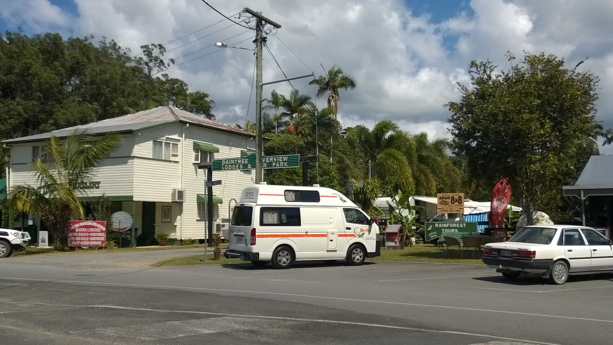 Daintree Village view Routes and Trips