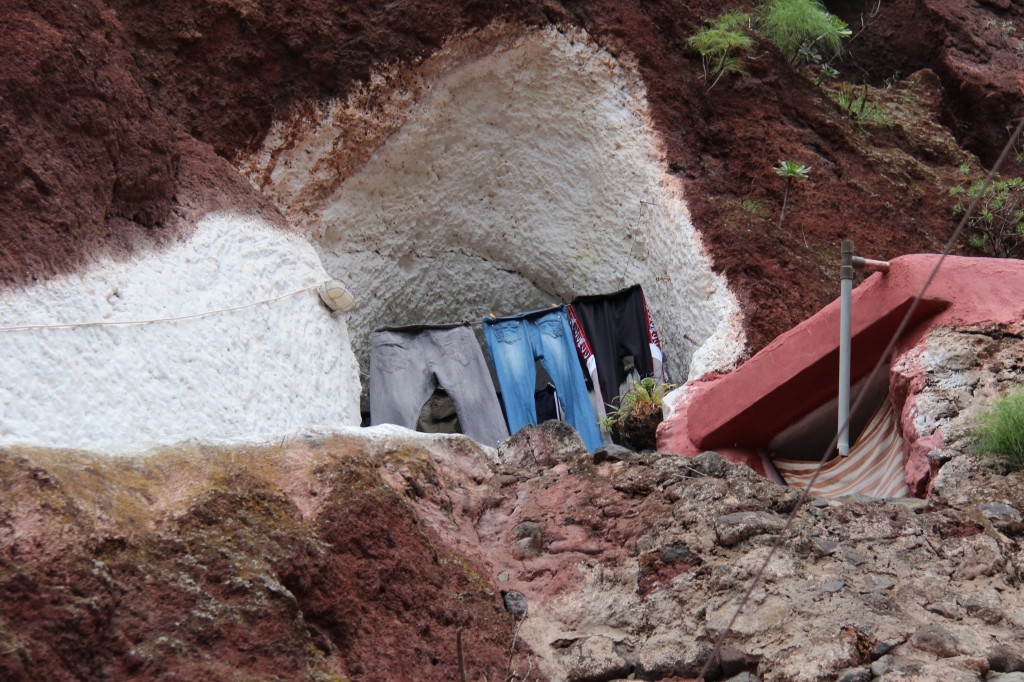 A cave house in Barranco de Guayadeque A cave house in Barranco de Guayadeque