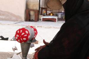 A woman at work, Deira