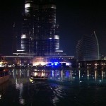 Dubai Mall fountain show