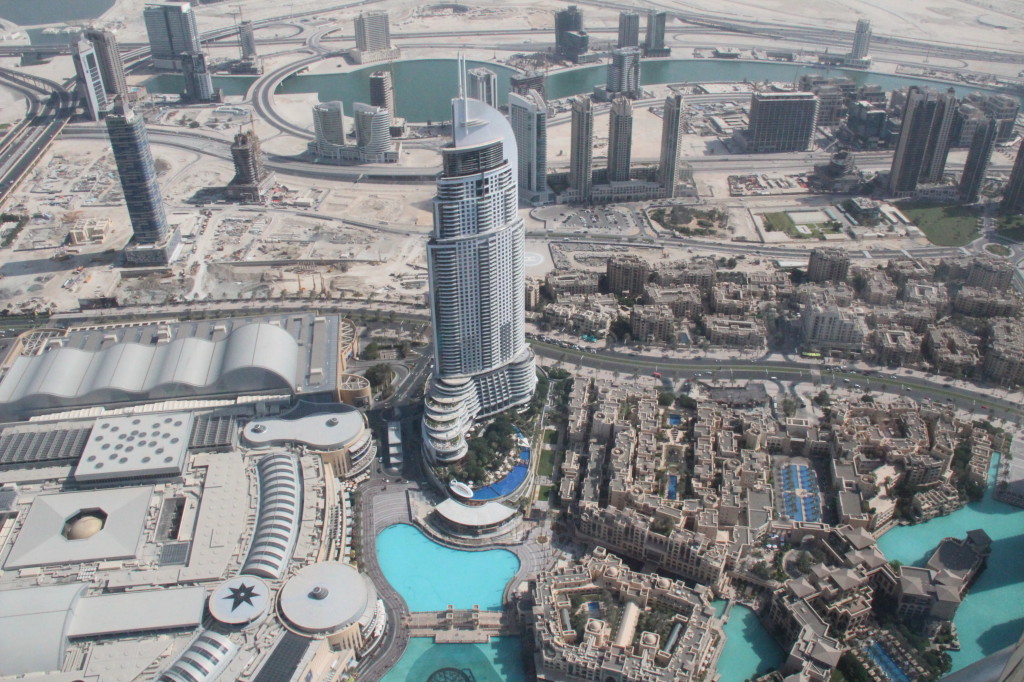 Dubai Mall from Burj Khalifa Dubai Mall from Burj Khalifa