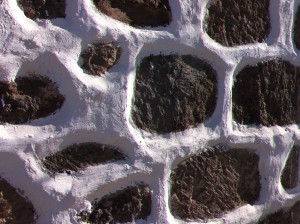 Fataga house wall