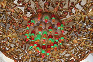 Decorations in the Sheikh Zayed Grand Mosque