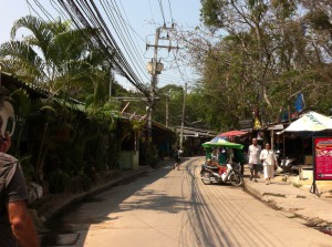 A street on Ko Samet