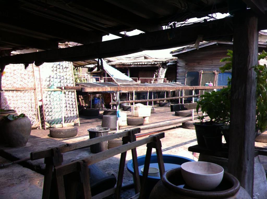 Ban Phe, fishing village on poles