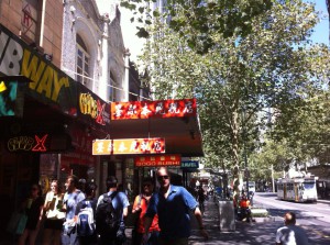 A view of the Chinatown