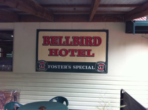 An old hotel in the country