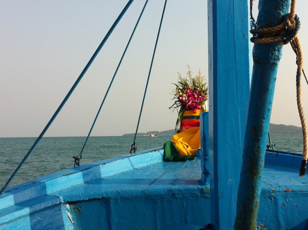 Sailing towards Ko Samet, Thailand Ferry to Ko Samet