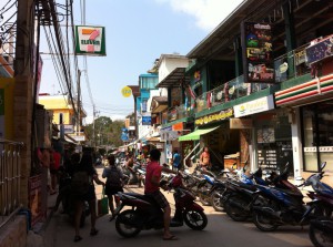 Street life at Ko Samet