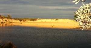 Sand dunes in New South Wales, Australia