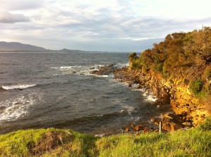 Sea view from Bermagui, New South Wales