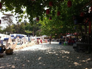 White sand of the Ao Phai beach, Ko Samet
