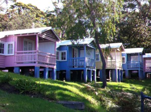 Rental cottages, Hyams Beach