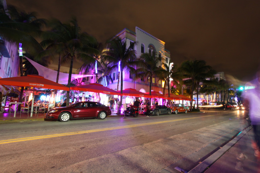 South Beach district of Miami