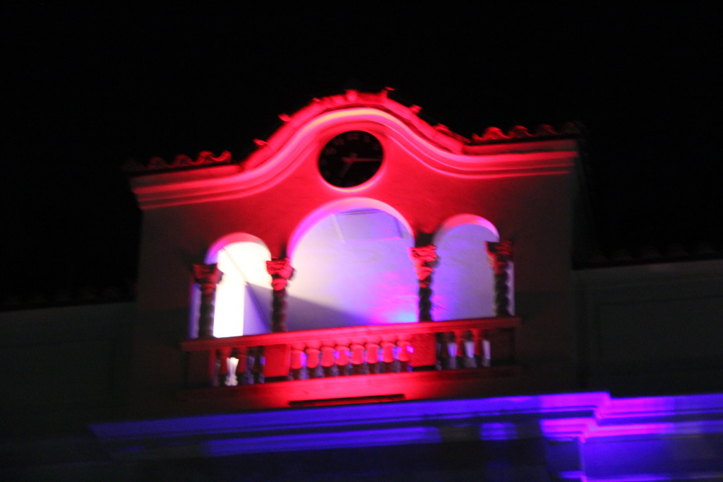 An Ocean Drive Art Deco balcony