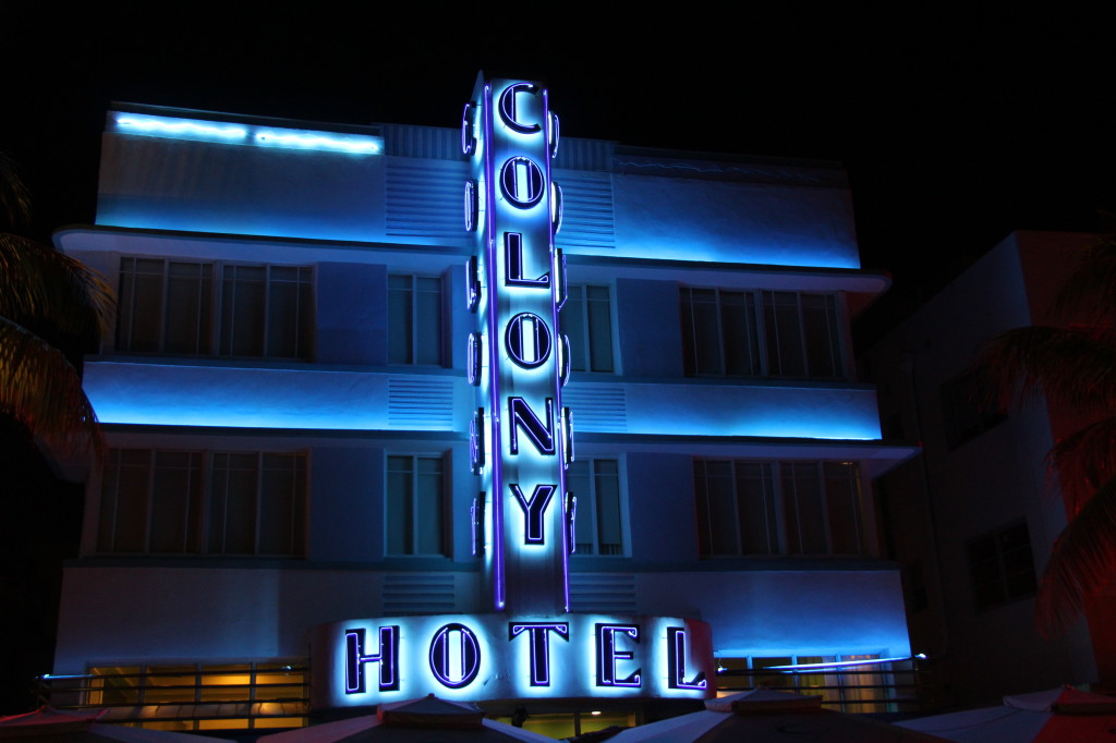 Colony Hotel, one of the jewels of Miami Beach