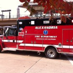 Fire rescue car, Old Town Alexandria