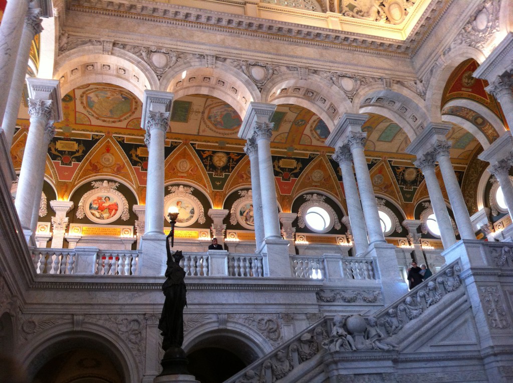 Library of Congress, Capitol Hill, Washington DC Library of Congress, Capitol Hill walk