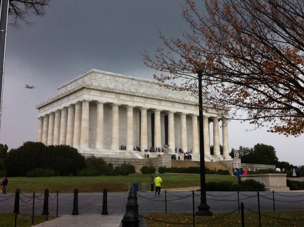 Lincoln Memorial on the National Mall of Washington DC Lincoln Memorial on the National Mall of Washington DC