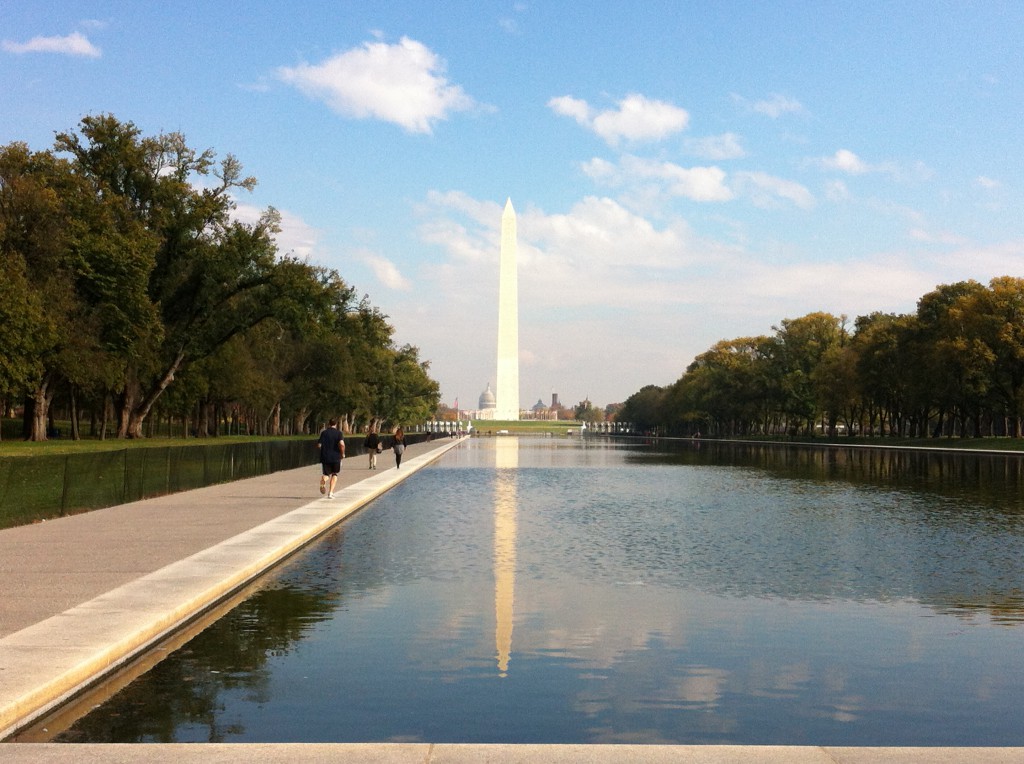Washington Monument from the Reflecting Pool Washington Monument from the Reflecting Pool