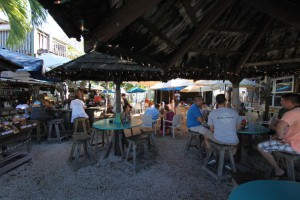 A cafe in Key West, Florida