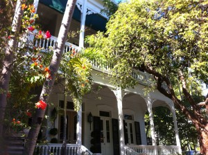 A typical house of the Florida Keys