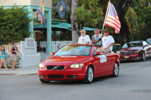A parade in Key West