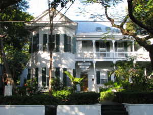 A typical house in Key West