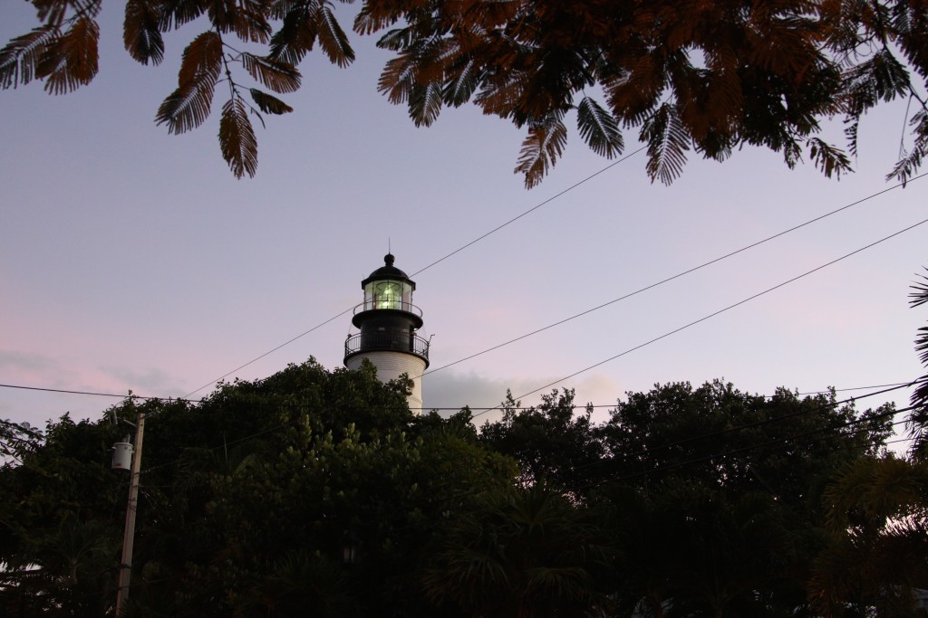 A Key West lighthouse, one day in Key West A lighthouse in Key West