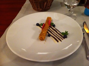 Dessert, Restaurant Kocieteria, Gdansk
