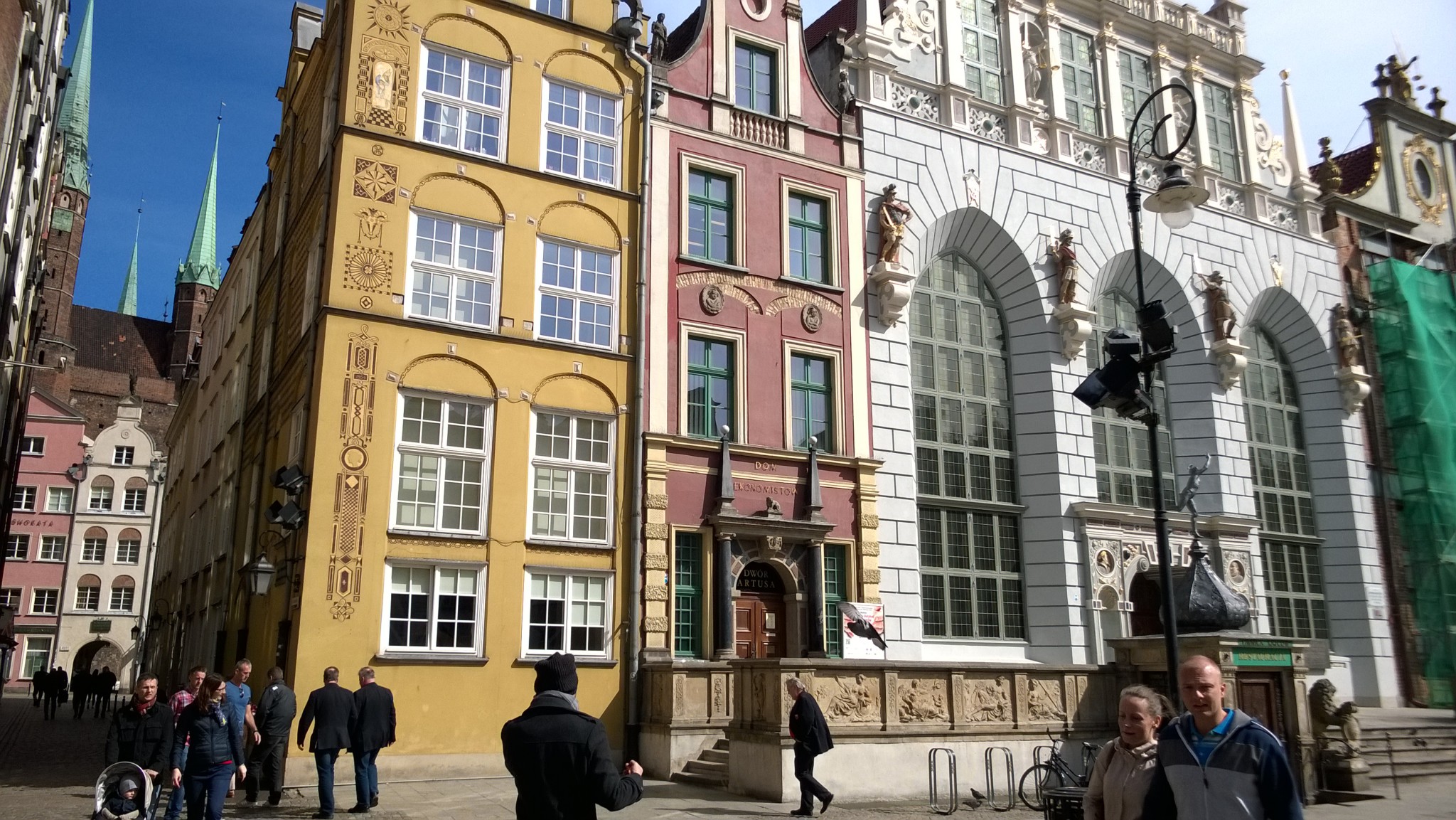 Gdansk central square Dlugi Targ Gdansk central square Dlugi Targ