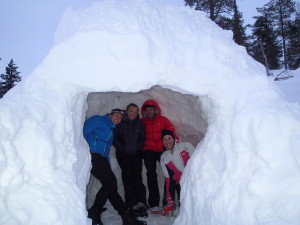 Igloo in Tuiskukuru, Lapland
