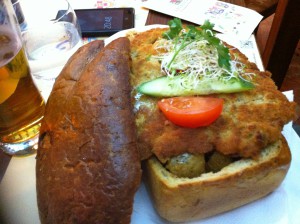 Main dish, Restaurant Velevetka, Gdansk
