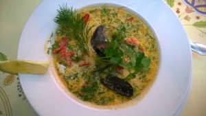 Soup, Restaurant Velevetka, Gdansk
