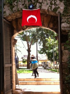 A gate in Antalya Old Town