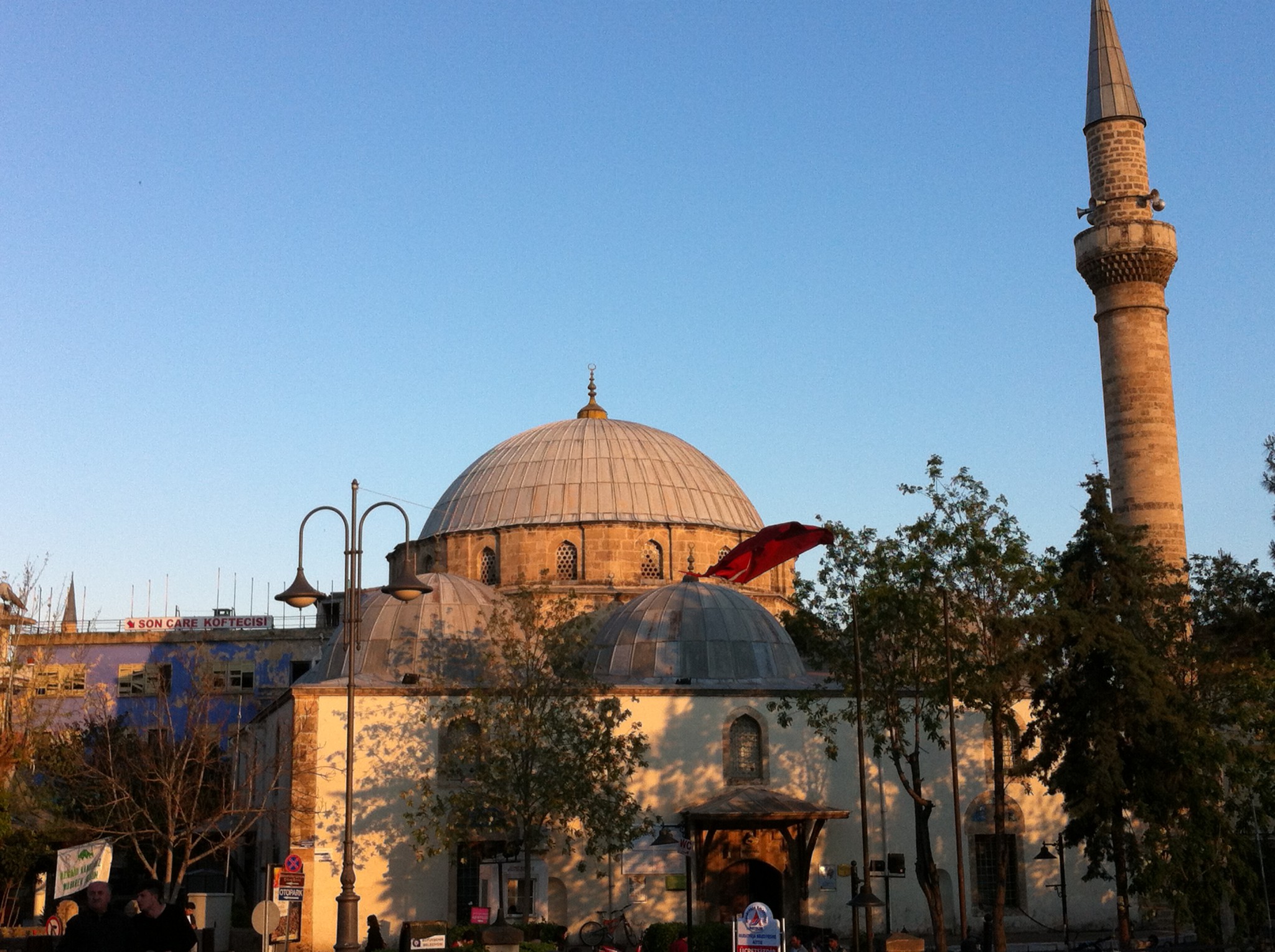 A view of a mosque