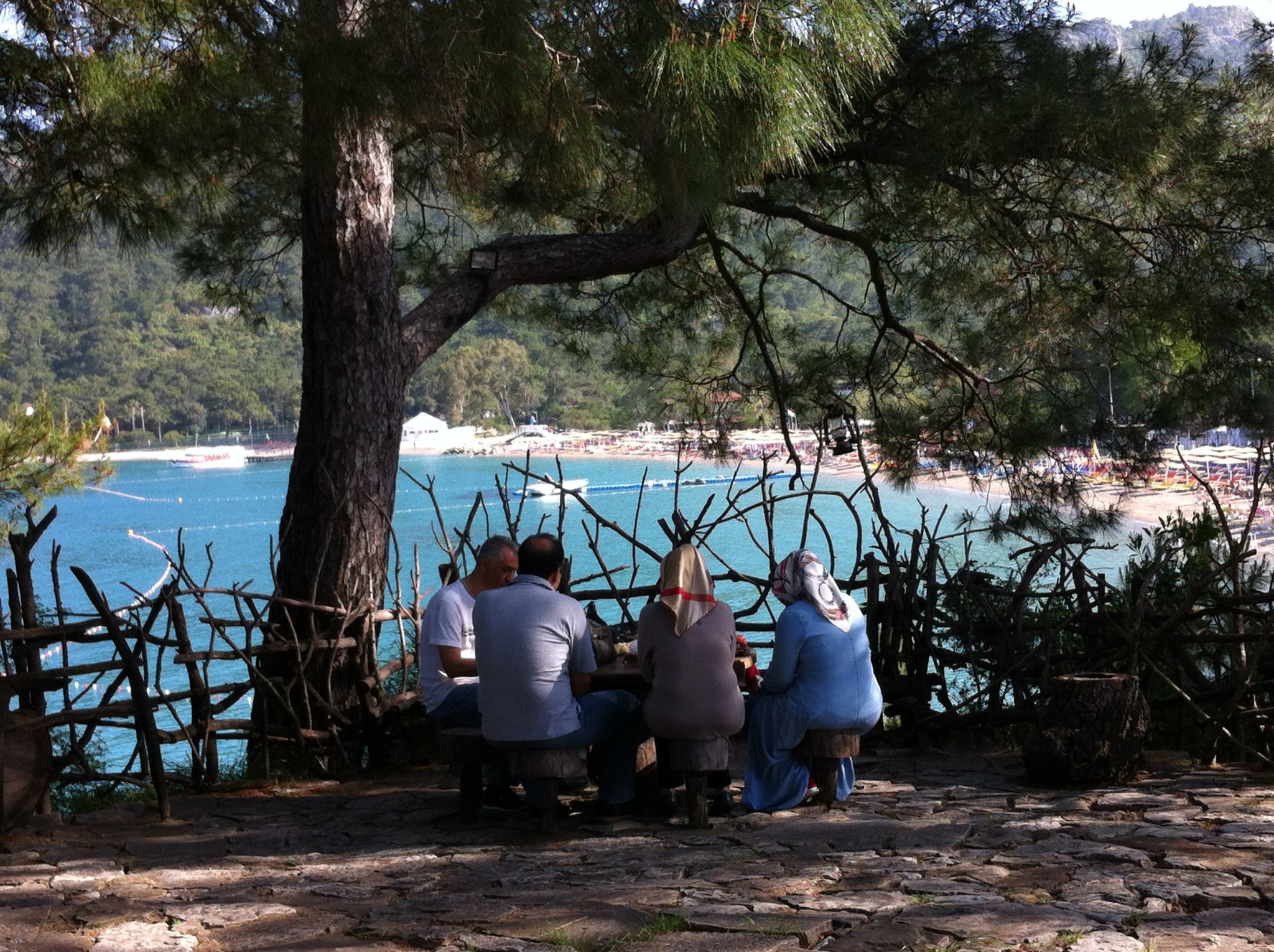 Locals in Yoruk Park, Kemer