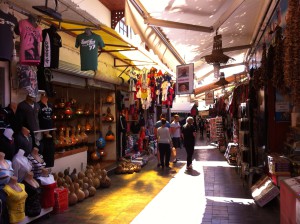 Shops in Antalya Old Town