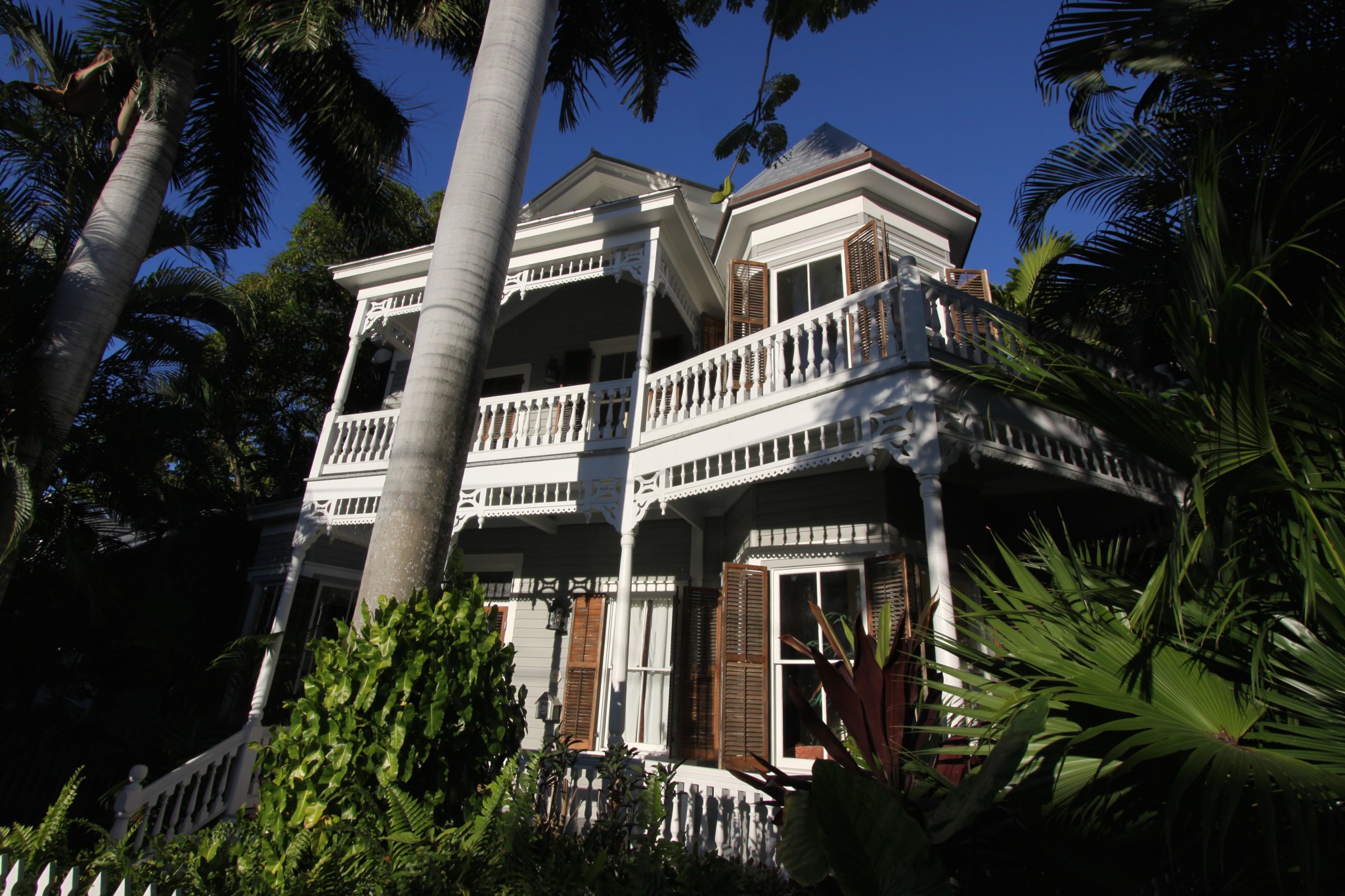 One day in Key West, a typical house One day in Key West, a typical house