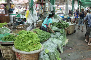 Vegetables on Flower Market, Bangkok