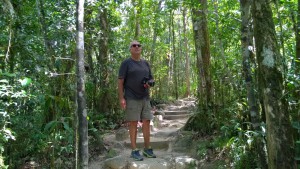 Walking in Mossman Gorge, Daintree National Park