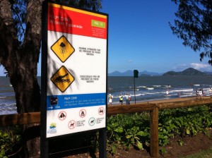 Warning, Palm Cove, Australia