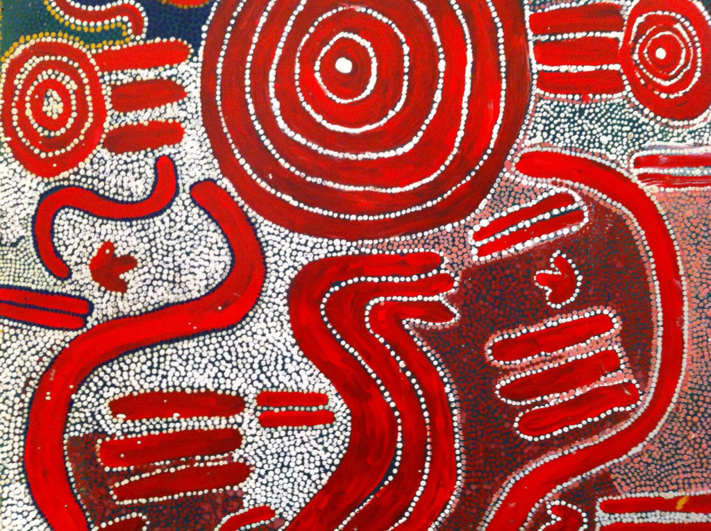 Aboriginal art at Ian Potter Centre, Melbourne Routes and Trips