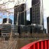 Southbank skyscrapers on Yarra river walk
