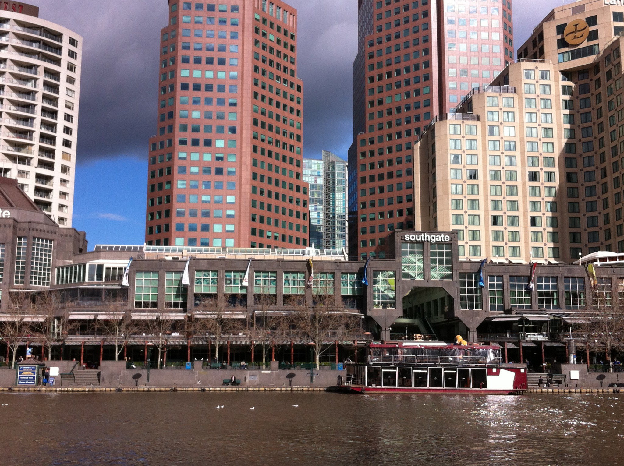 Southgate, Melbourne Yarra River cruise starting point 