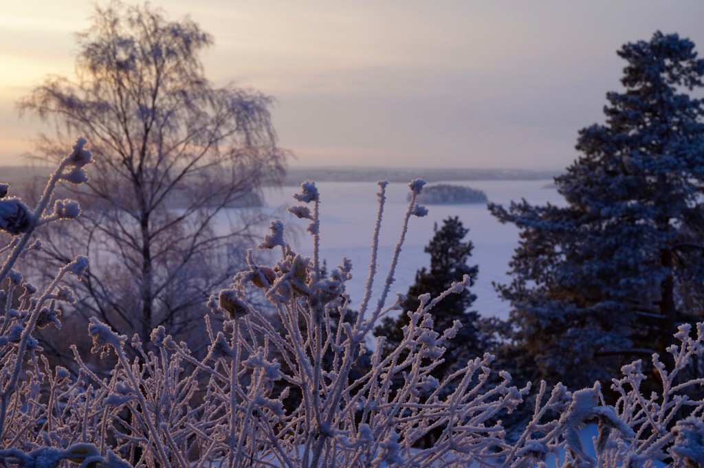 Tampere winter walk Pispala view, Tampere winter walk