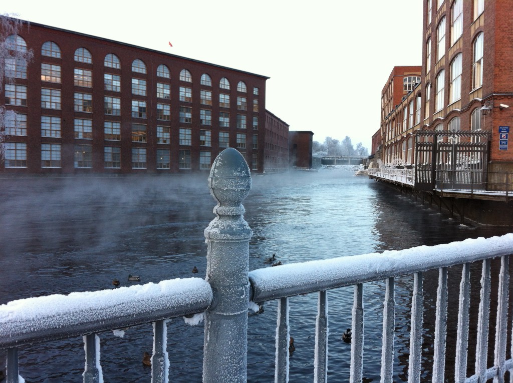 Tammerkoski winter, Tampere Tammerkoski winter weather, Tampere