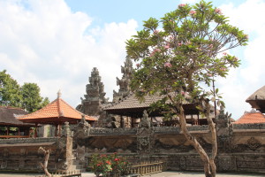 Balinese village temple