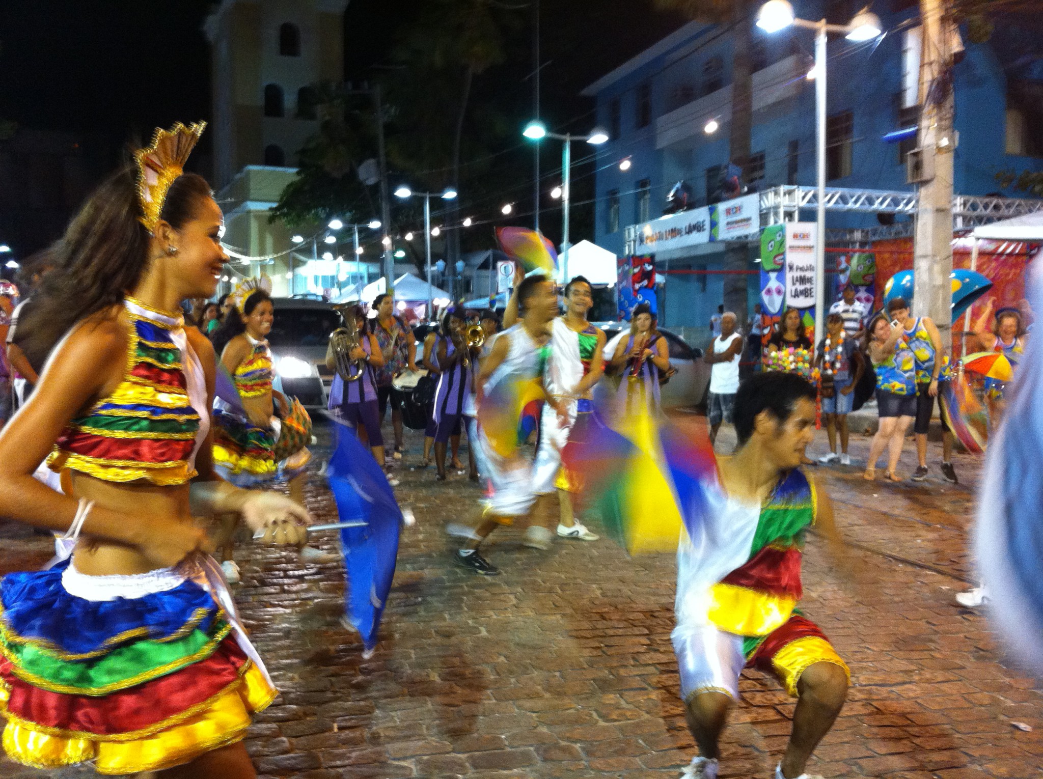 Dancers at Recife Carnival Dancers at Recife Carnival