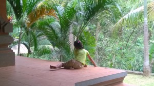 Local child at Goa Gajah